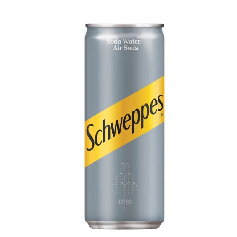 SCHWEPPES SODA Water 320ml x24