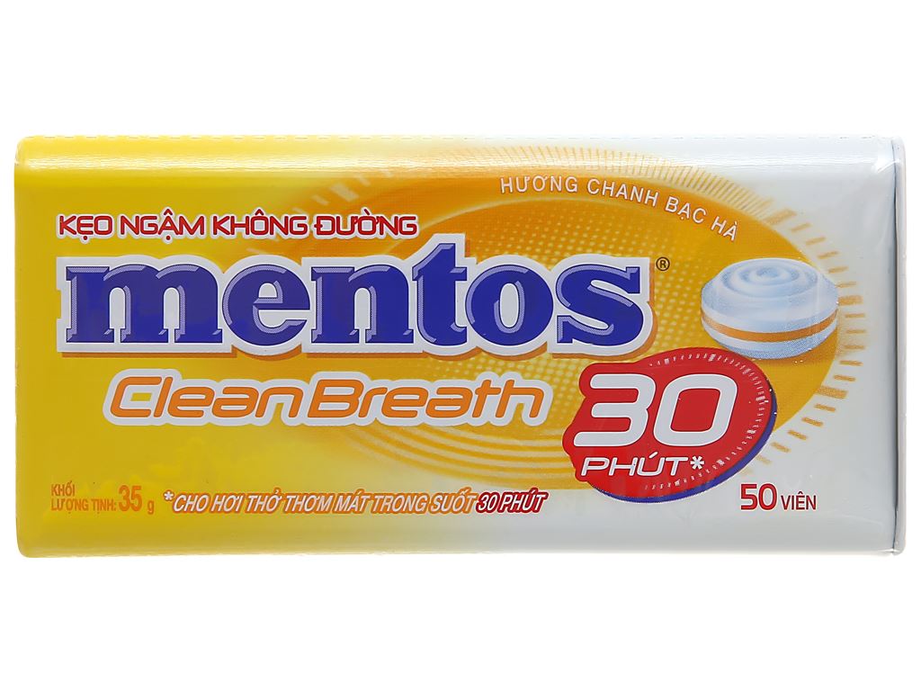 Kẹo ngậm MT chanh bạc hà 6khayx12hộpx35g