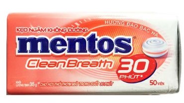 Kẹo ngậm MT đào bạc hà 6khayx12hộpx35g