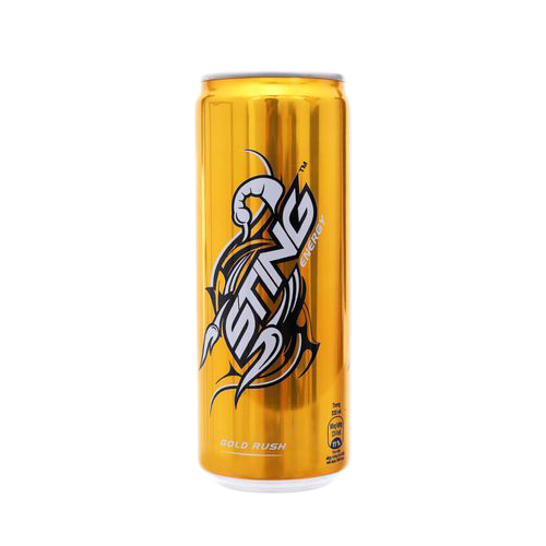 Sting Energy Drink Gold Rush Can 320mlx24