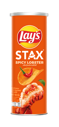 Lay's Potato Chips Snack 100G X 16 Spicy Lobster